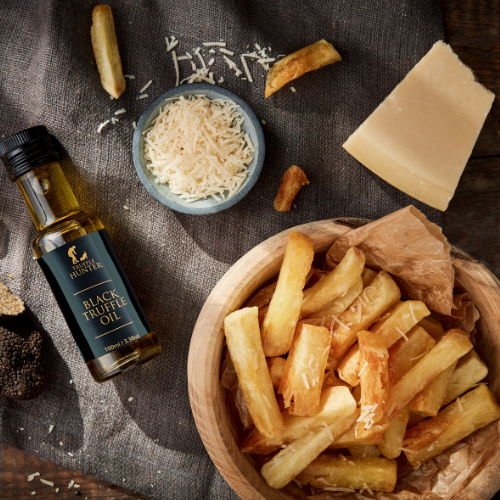 Oven Baked Truffle Parmesan Chips